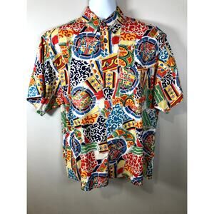 The Territory Ahead Men's Hipahipa Shirt Short Sleeve Size Large